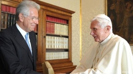 Премьер-министр Италии и Папа Римский "сверили часы" 