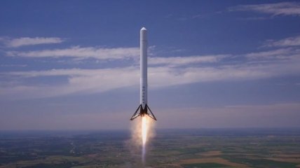 SpaceX показала панорамную съемку посадки Falcon 9 (Видео)