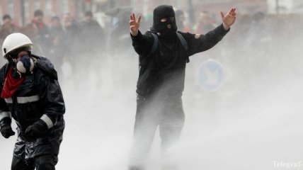 В Брюсселе протесты против экономии переросли в столкновения