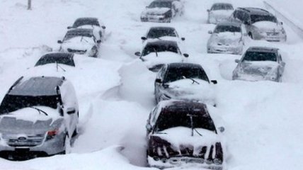ГСЧС предупреждает украинцев о сильных снегопадах