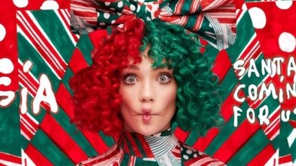 Певица Sia выпустила красочный рождественский сингл (Видео) 
