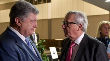 Порошенко и Юнкер обсудили процедуру предоставления макрофинансовой помощи