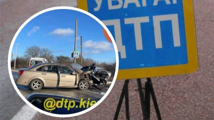 Ужасная автокатастрофа на трассе в Черниговской области