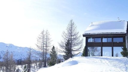 Современное шале в Альпах Италии, где так и хочется остаться (Фото)