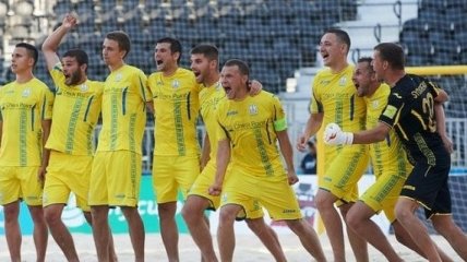 Пляжный футбол: Украина выиграла первый отборочный этап Евролиги-2018