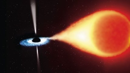 Обнаружили рождающую звезды черную дыру