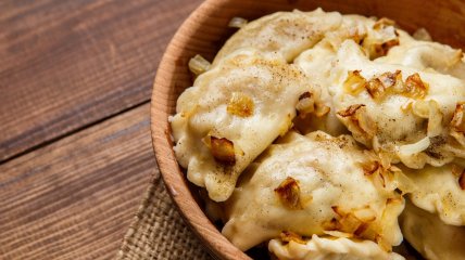 Пісні вареники з картоплею