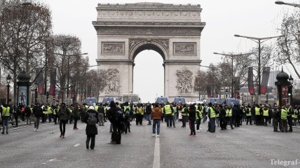 Протесты в Париже: число задержанных превысило 160 человек