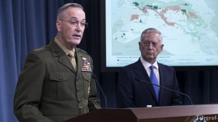 Данфорд: США не будут наносить удары в Сирии при отсутствии угрозы американским силам