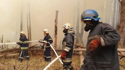 Пожары в зоне отчуждения: спасатели сконцентрированы на локализации двух основных очагов