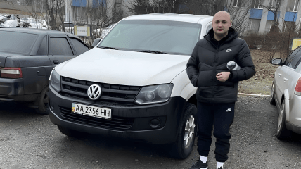 Фундація Табаловых передала для фронту автомобіль Volkswagen (фото)