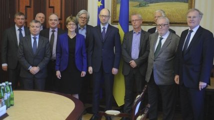 Яценюк встретился с Президентом ПАСЕ