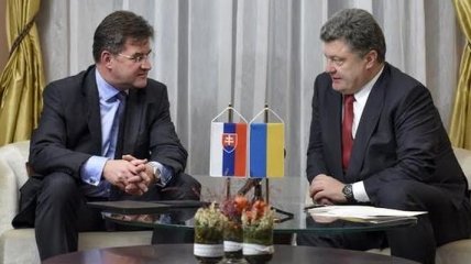 Порошенко встретился с главой МИД Словакии