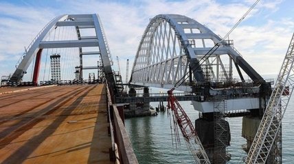 Как строят Крымский мост: появились свежие фото 