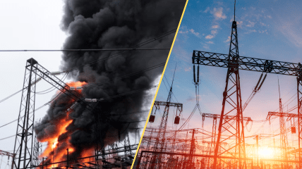 Украинская энергетика пострадала из-за российских терактов