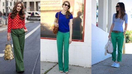Яркое лето: как правильно сочетать цветные брюки, чтобы выглядеть стильно 
