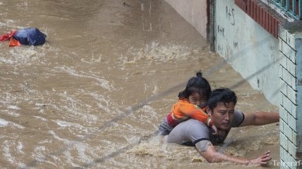 Наводнение в Непале: число погибших возросло до 60 