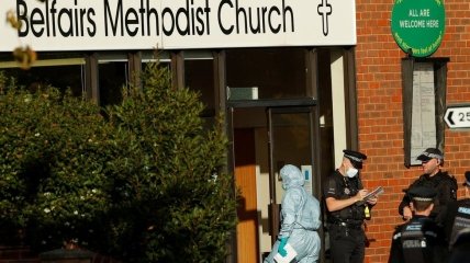 Нападение произошло в методистской церкви Белфэрс.
