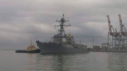 Фрегат ВМС Франции "Гепратт" прибыл в порт Одессы
