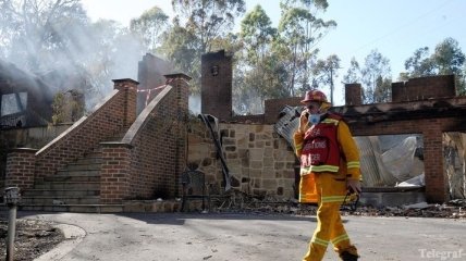 В Австралии продолжают бушевать лесные пожары