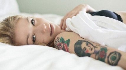 Шикарные татуировки на телах девушек (Фото)