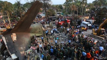 Крушение самолета в Индонезии: число погибших выросло до 122 