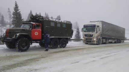 Снег и гололед в Украине: ситуация на дорогах