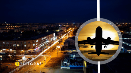 Самолет пролетел в Харьковской области