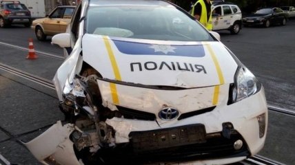 В Одессе произошло тройное ДТП с участием полицейских