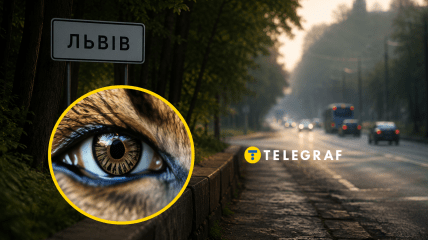 Тварина спокійно вийшла до проїжджої частини