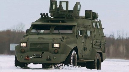 Украинский бронеавтомобиль "БАРС-8" успешно прошел испытания: видео
