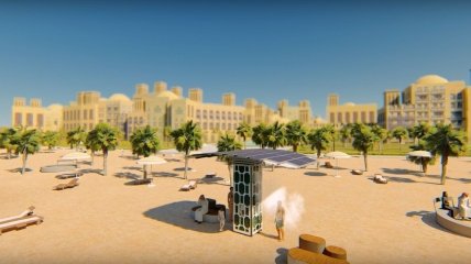 Smart Oasis: в Дубаи заработало украинское изобретение по производству питьевой воды из воздуха (Видео)