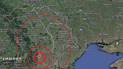 В Румынии у границы с Украиной произошло землетрясение