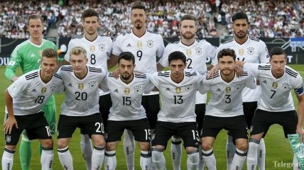Сборная Германии отправилась на Кубок Конфедераций - 2017