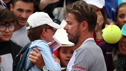 Швейцарский теннисист Вавринка спас ребенка после матча Ролан Гаррос