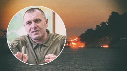 Василий Малюк не спешит подтверждать причастность украинских военных к взрыву на Крымском мосту. Но есть но