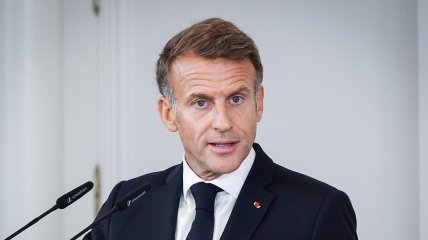 Президент Франции Эммануэль Макрон