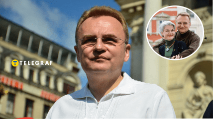 Как выглядит жена Садового и что о ней известно