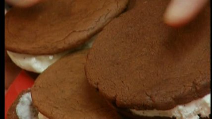 Сендвичи с ванильным мороженым