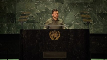 Володимир Зеленський в ООН