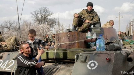 В Краматорске ветераны и сепаратисты договорились о возвращении 4 из 6 БМД