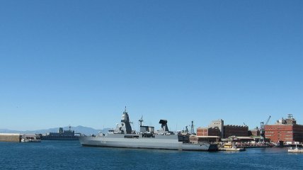 Военно-морская база поблизи Кейптауна в ЮАР