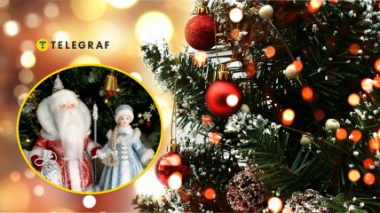 Прикрашання ялинки новорічними символами