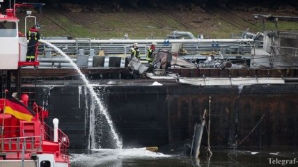 На пристани в Германии взорвался танкер: погибли два человека