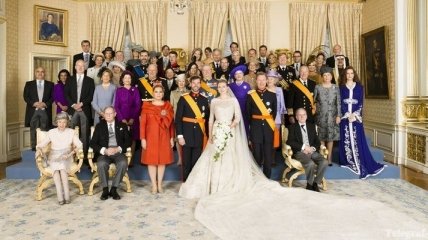 Свадьба принца Люксембурга завершилась пышным фейерверком (фото)