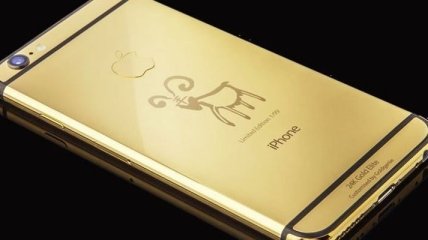 Ювелиры создали золотой iPhone 6 в честь Китайского Нового года