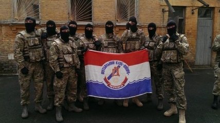 Футбольные ультрас в батальоне "Азов"