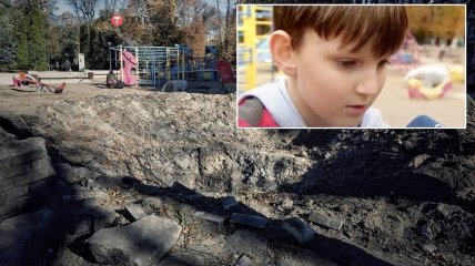 Росіяни зруйнували дитячий майданчик у парку Шевченка