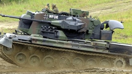 Gepard ще називають зенітним танком