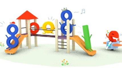 Google поздравил детишек с Международным праздником